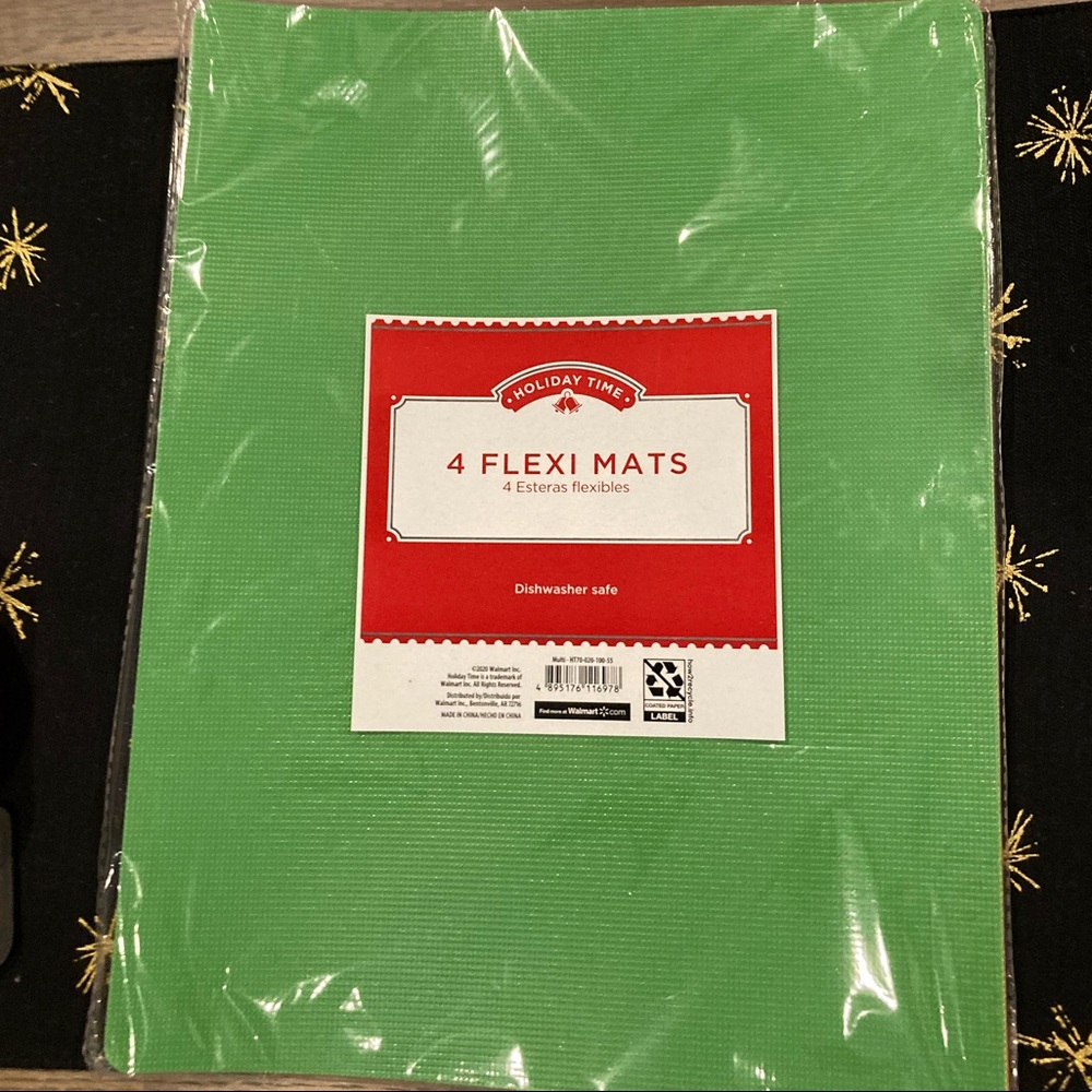 Holiday Time Flexi Mats set of 4